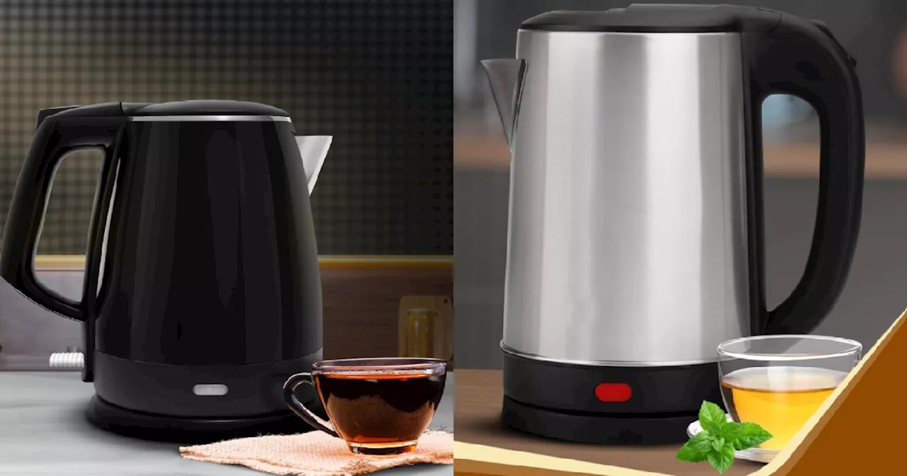 इन Electric Kettle के तगड़े डिस्‍काउंट से हो रहा स्‍टॉक खाली, पानी गर्म करने से लेकर चाय कॉफी भी होगी झटपट तैयार