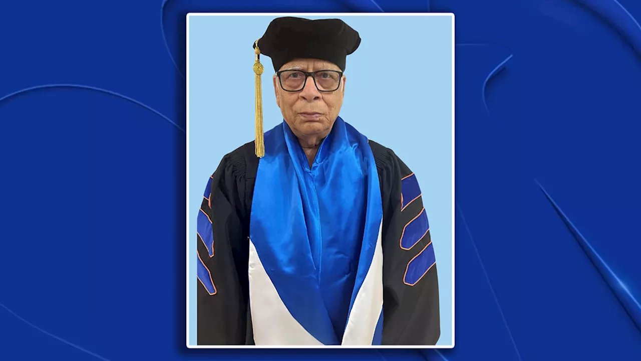 85 year old North Texan graduates from University of Texas at Arlington