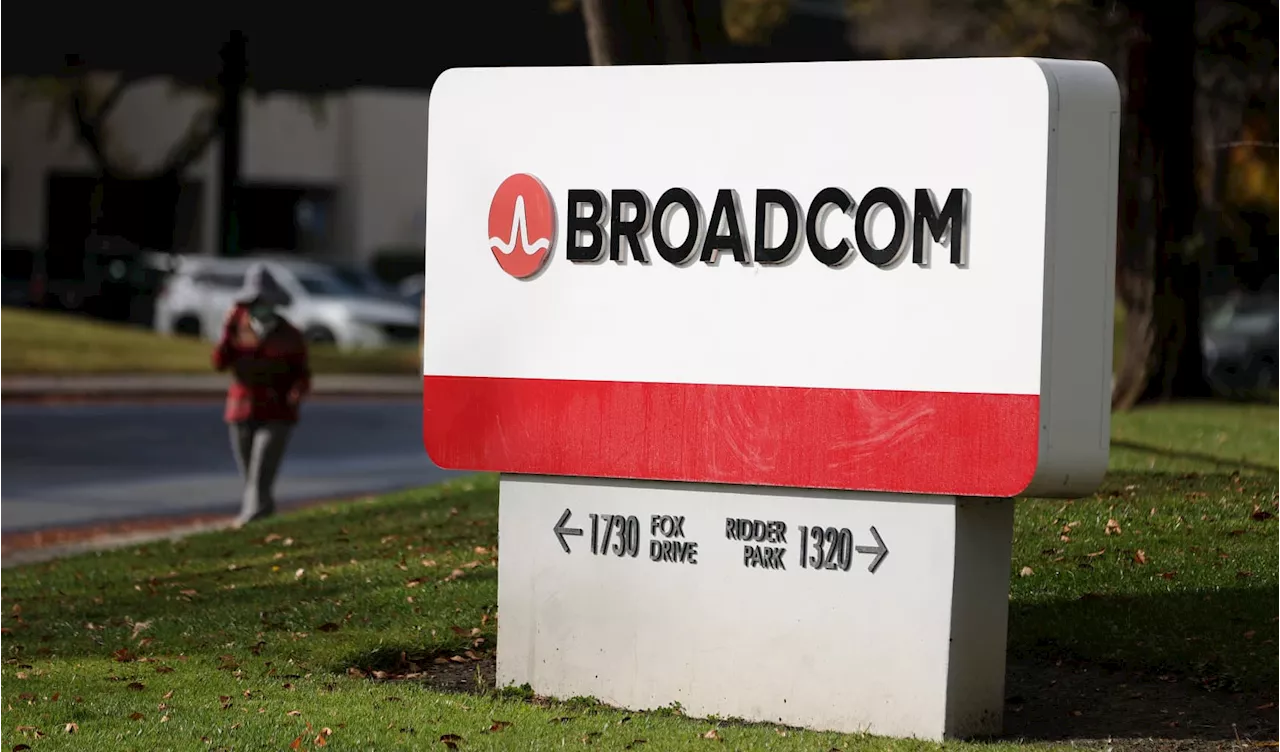 Broadcom stock jumps 21%, pushing company past $1 trillion market cap for the first time