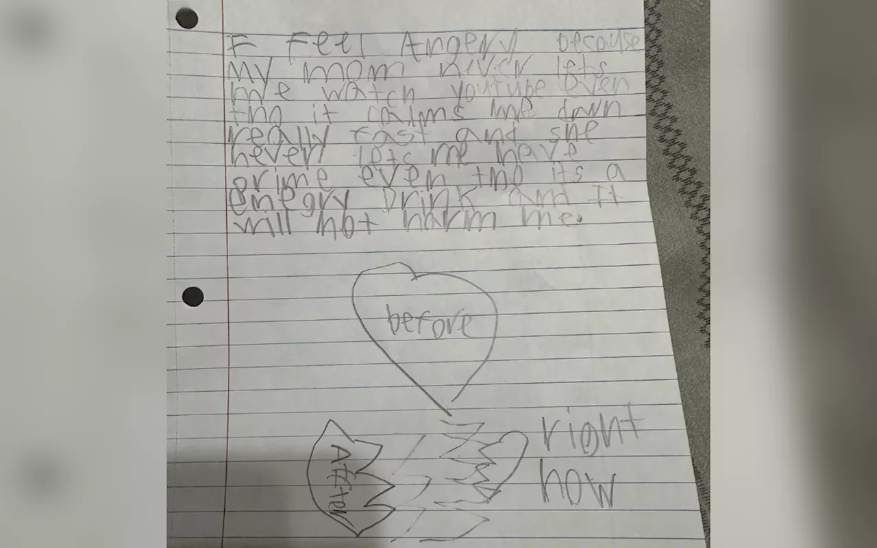 Laughter at Why 'Broken Hearted' 8-Year-Old Boy Wrote Letter to Parents