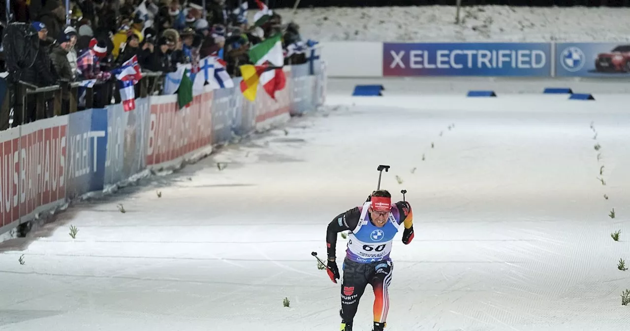 Biathlon: Nawrath sprintet auf Rang acht - Thingnes Bö siegt