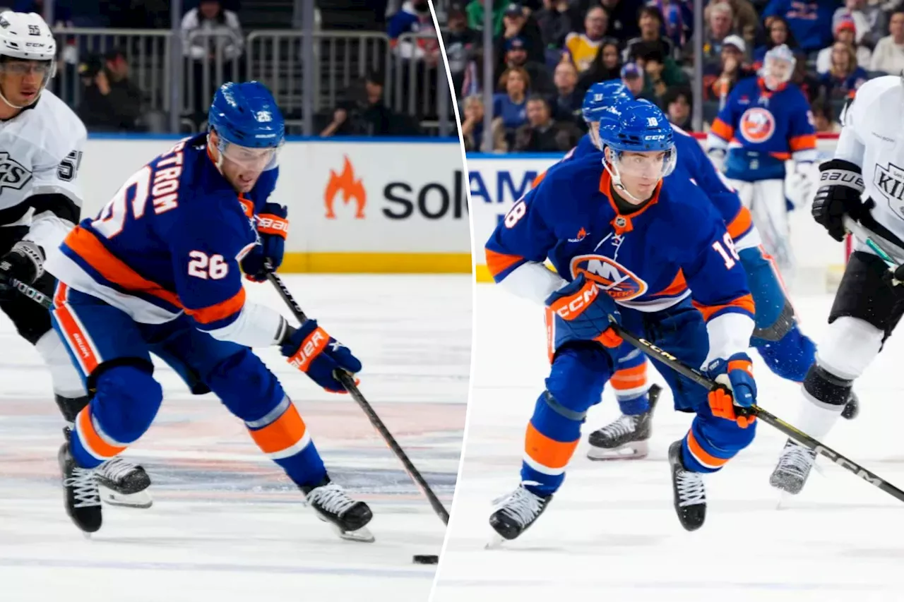 Islanders place Pierre Engvall, Oliver Wahlstrom on waivers with trio of stars nearing returns