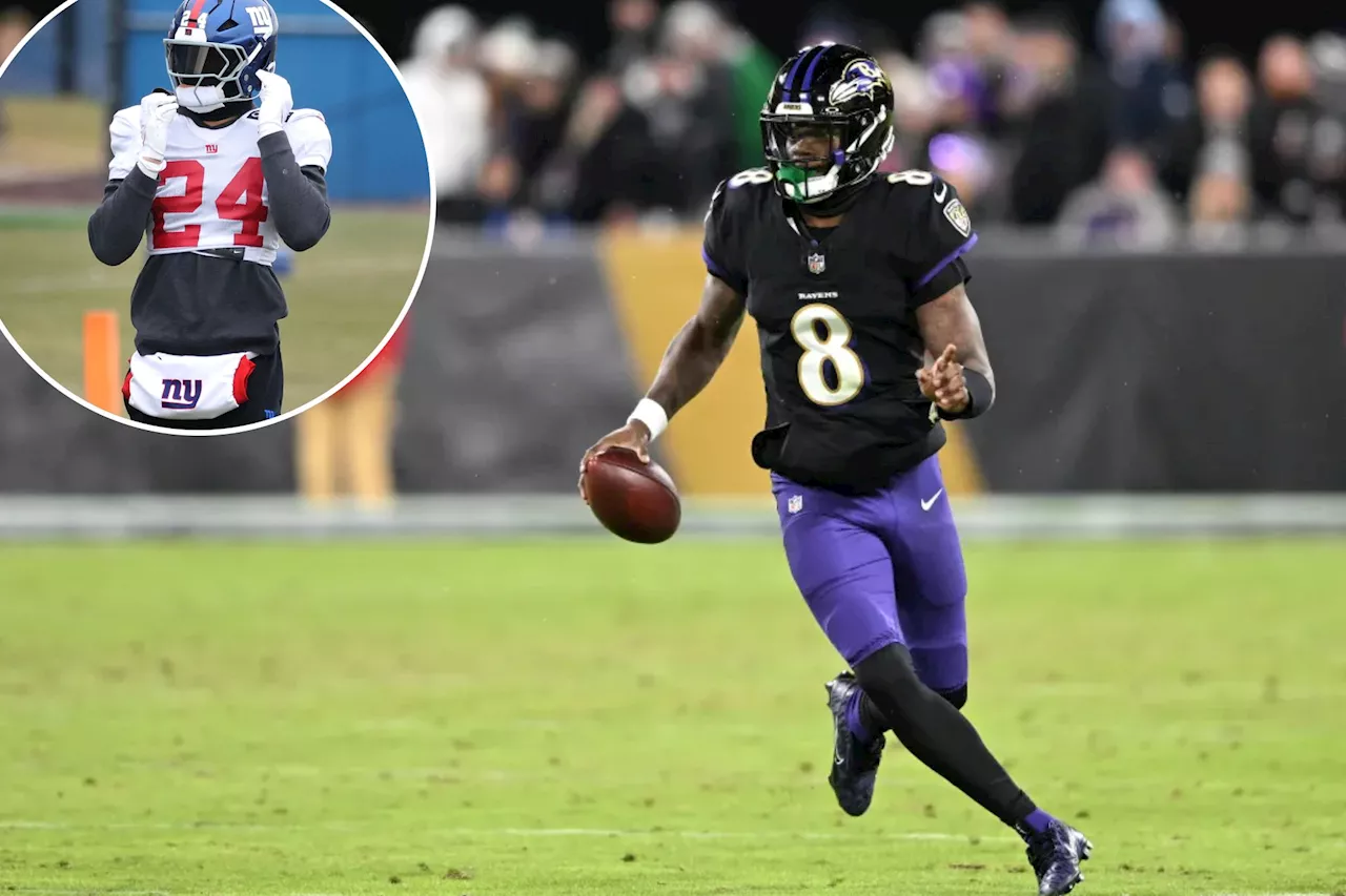 Underdog Giants expect Lamar Jackson to be extra challenge — thanks to his mom