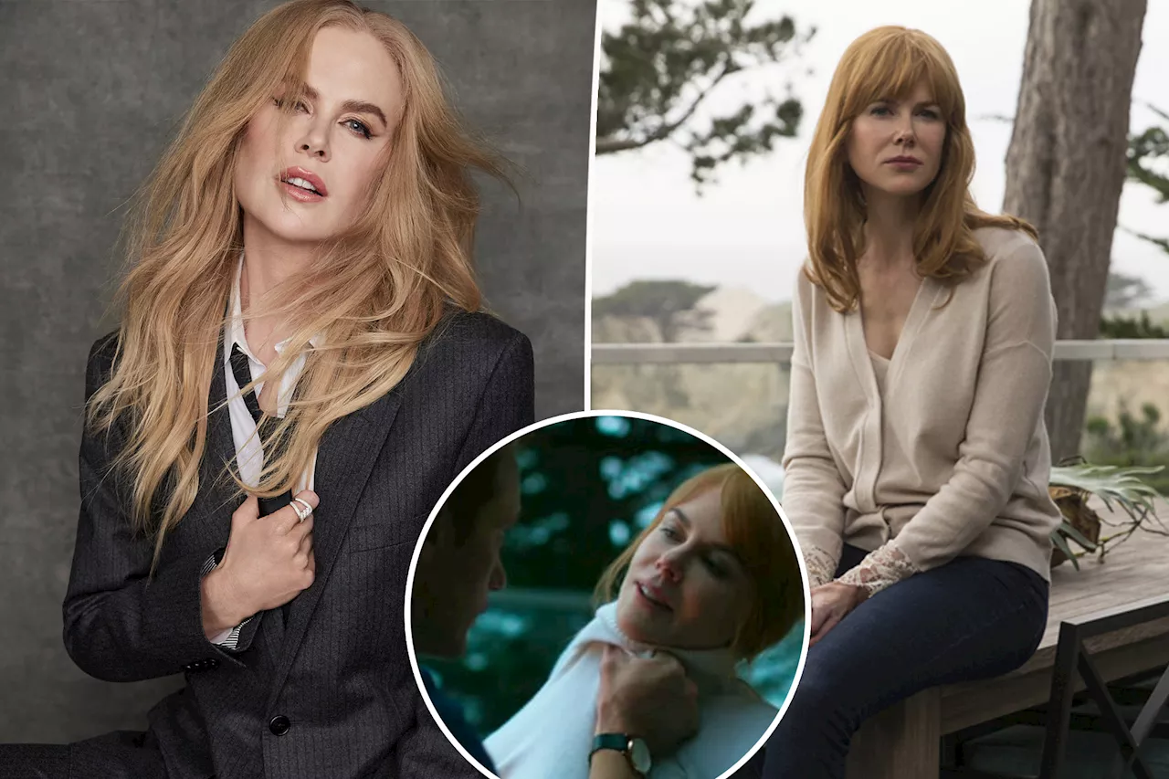 Nicole Kidman had ‘real bruises’ all over her body after filming ‘disturbing’ ‘Big Little Lies’ scenes