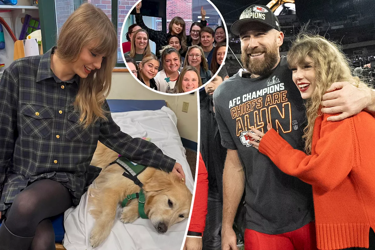 Why fans are convinced Travis Kelce accompanied Taylor Swift on children's hospital visit