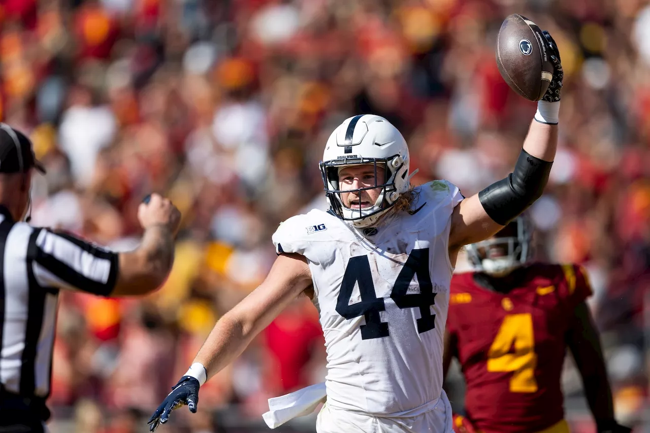 Penn State star Tyler Warren wins Mackey Award for college football’s top tight end