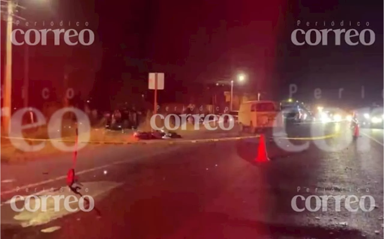 Choque en carretera San Miguel de Allende-Querétaro, deja un motocilcista muerto