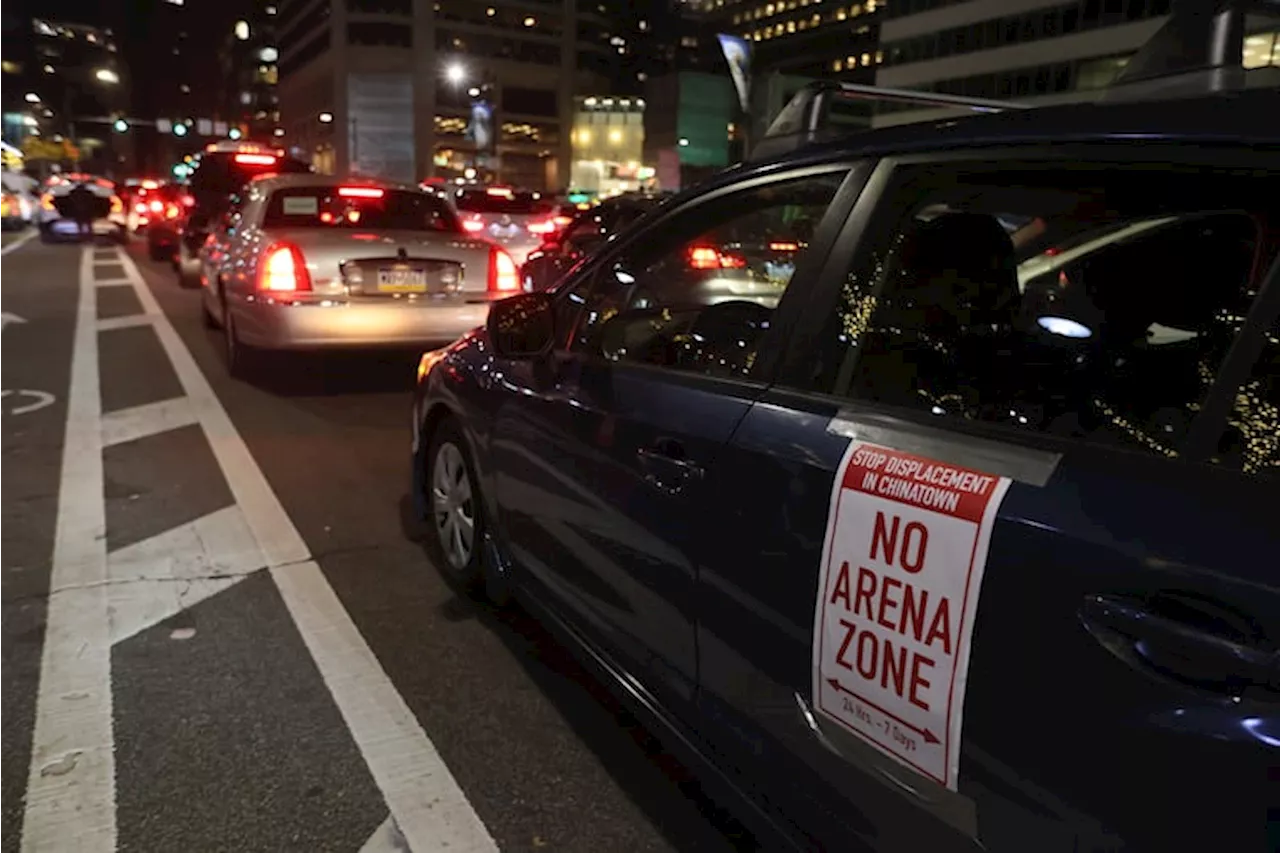 Sixers’ arena protesters offer ‘small preview’ of potential traffic problems