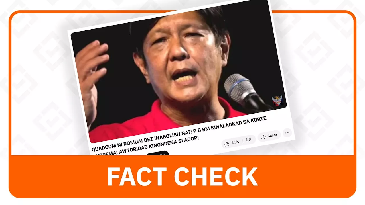 FACT CHECK: House quad committee not abolished