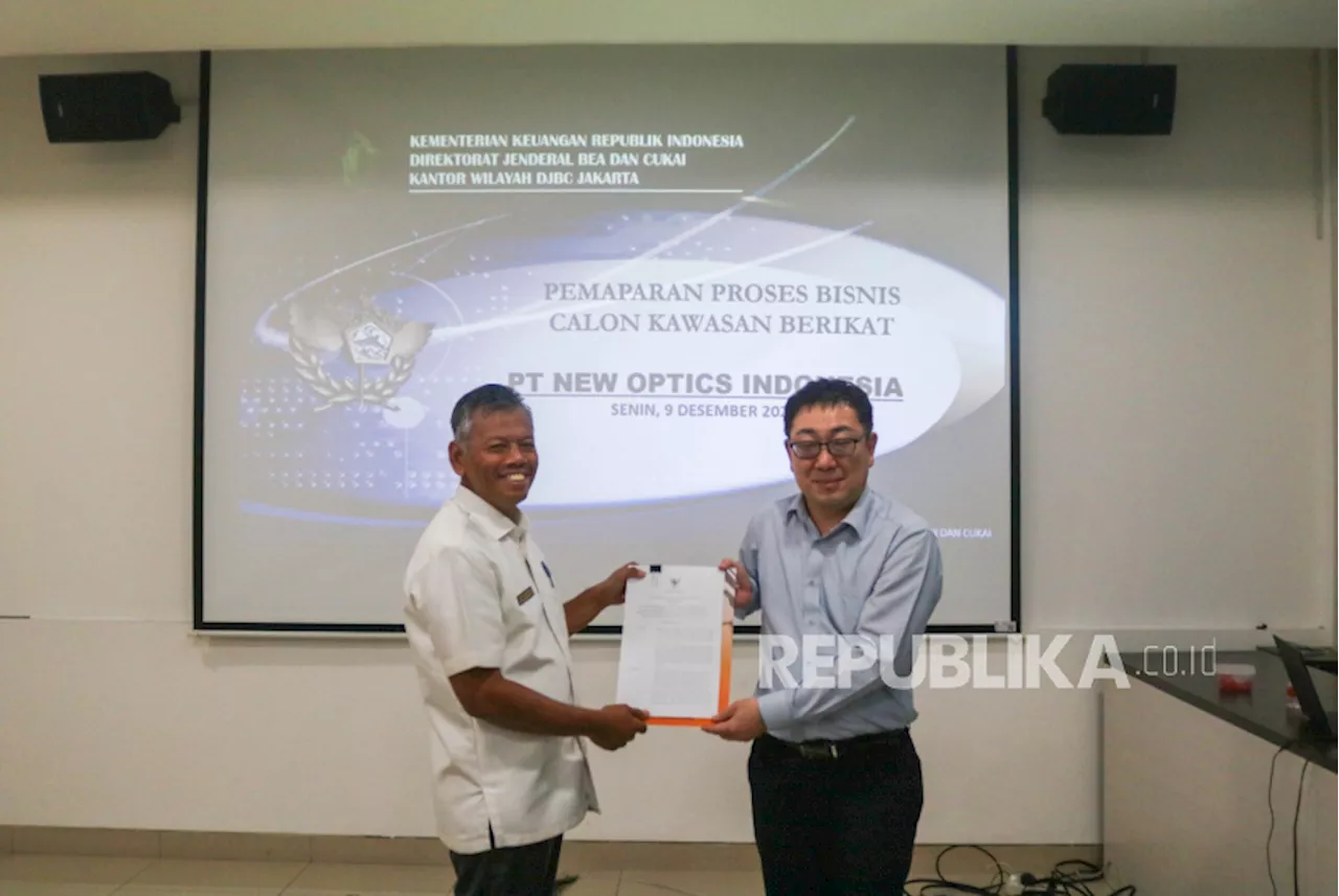 Dorong Industri Elektronik, Bea Cukai Beri Izin Fasilitas Kawasan Berikat ke Perusahaan In