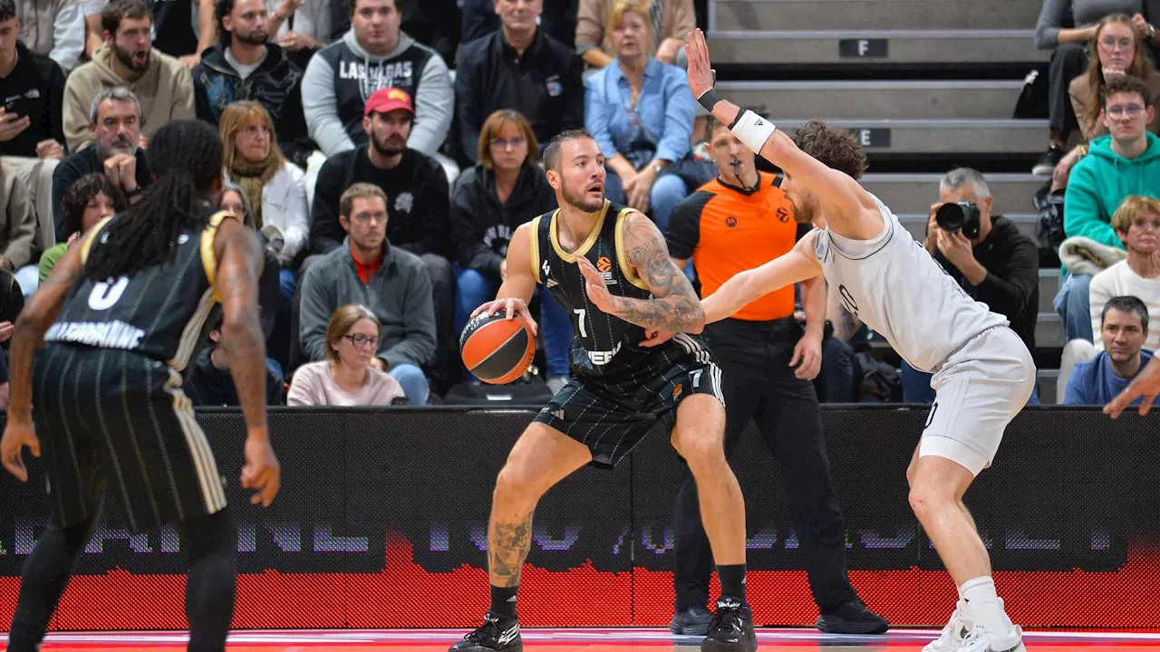 Euroligue: fin de l'incroyable série du Paris Basketball, qui tombe face à l'Asvel