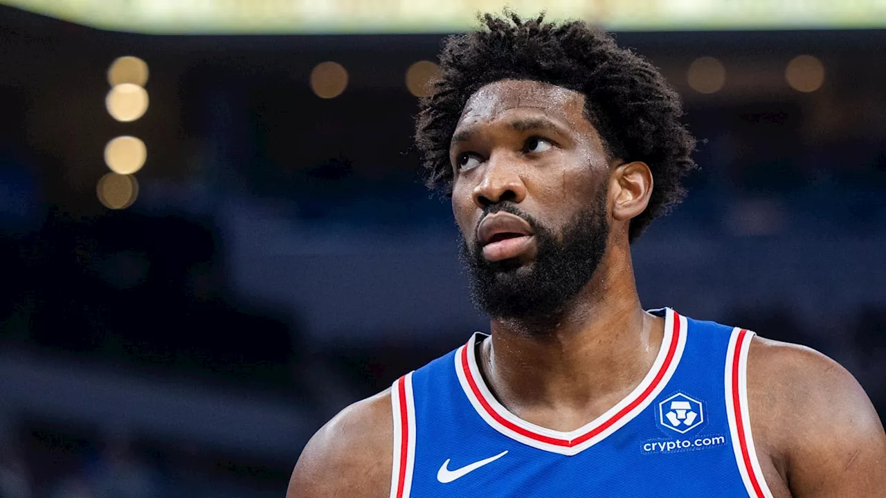 Joel Embiid's Playing Status for Philadelphia 76ers vs Pacers