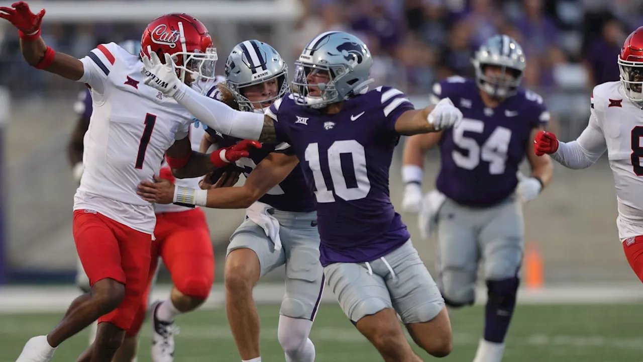 Kansas State Fans React To WR Keagan Johnson Entering Transfer Portal