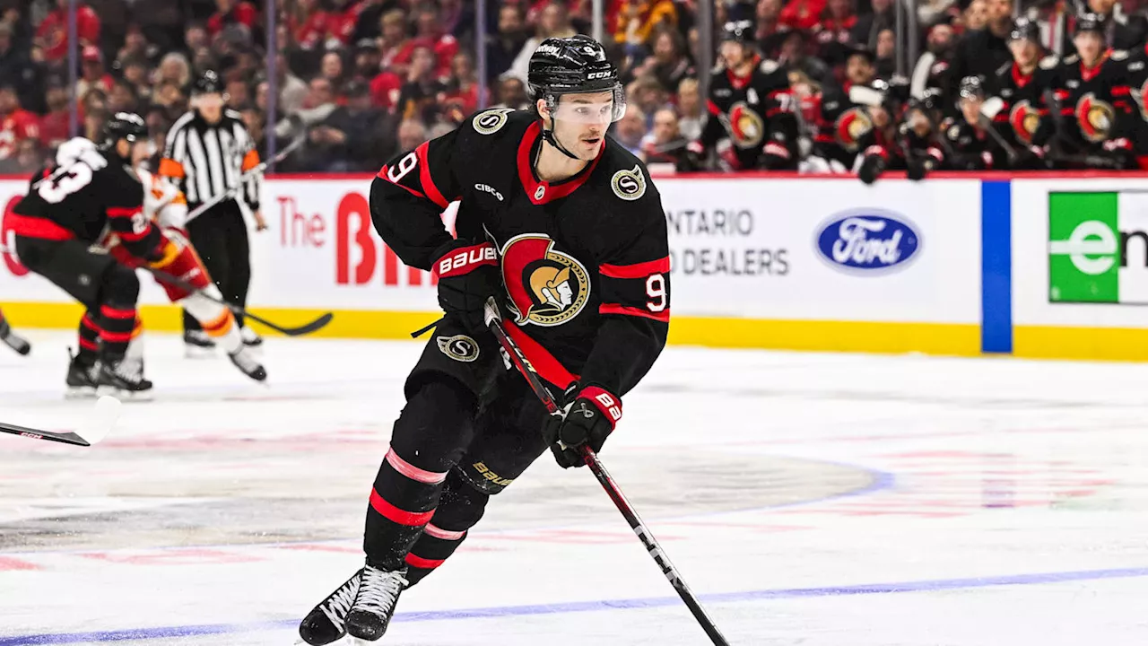 NHL Fines Ottawa Senators Forward