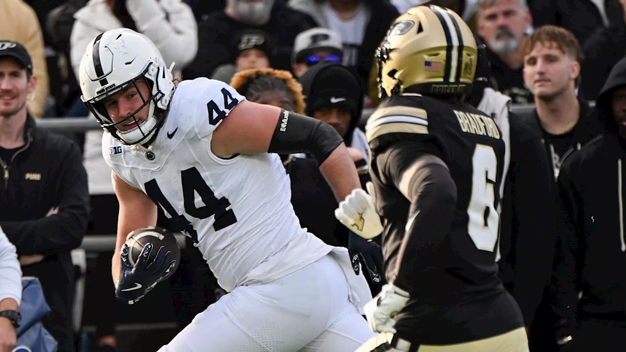 Penn State's Tyler Warren Wins 2024 Mackey Award as Top Tight End in College Football