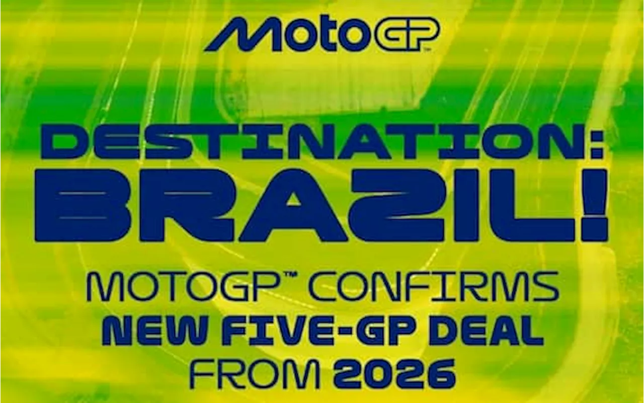 MotoGP, dal 2026 anche il Brasile in calendario: ufficiale la tappa di Goiania