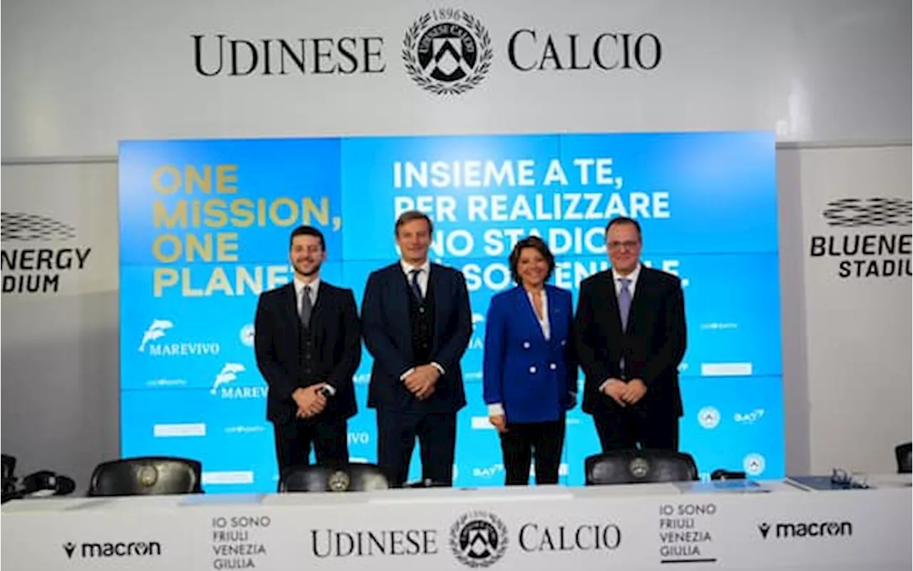 Udinese, il rispetto dell’ambiente negli stadi nell'iniziativa di Fondazione Marevivo