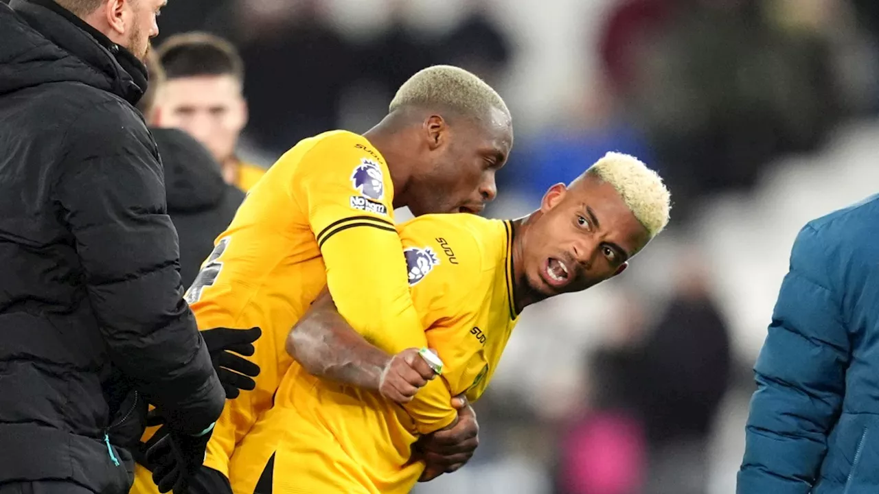 Mario Lemina stripped of Wolves captaincy: Nelson Semedo takes armband after Lemina's clashes at West Ham