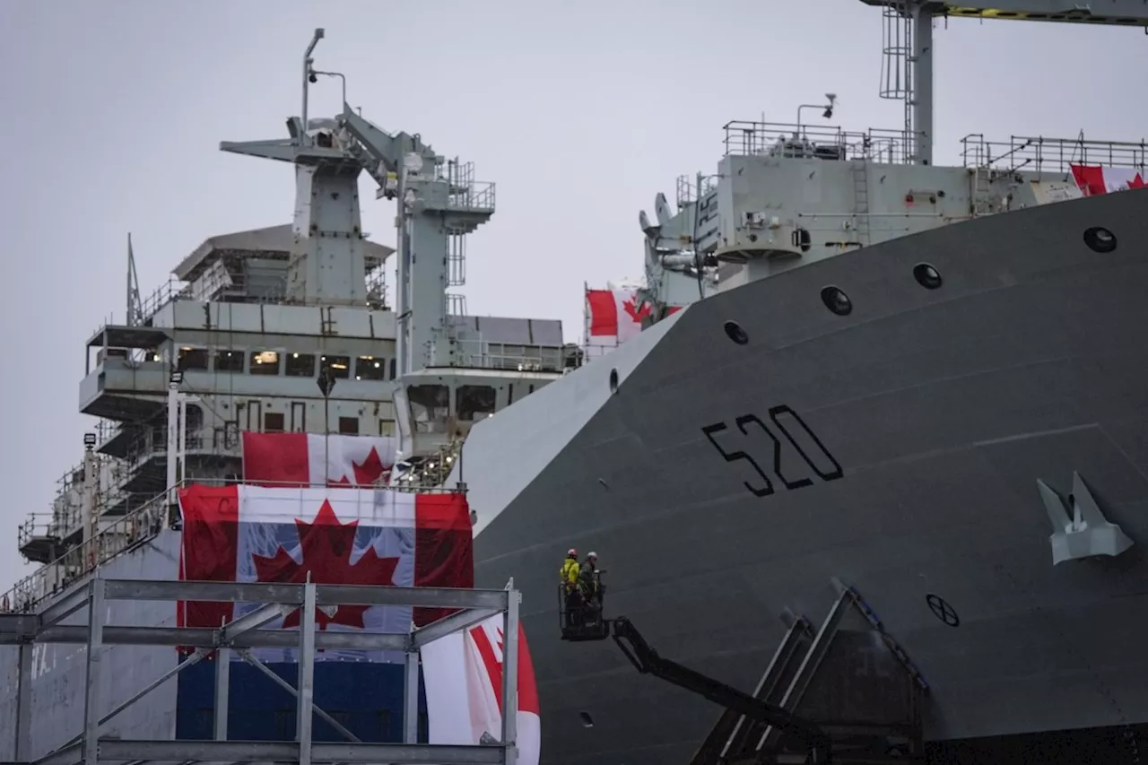 New military vessel launched in B.C. bears illustrious naval name