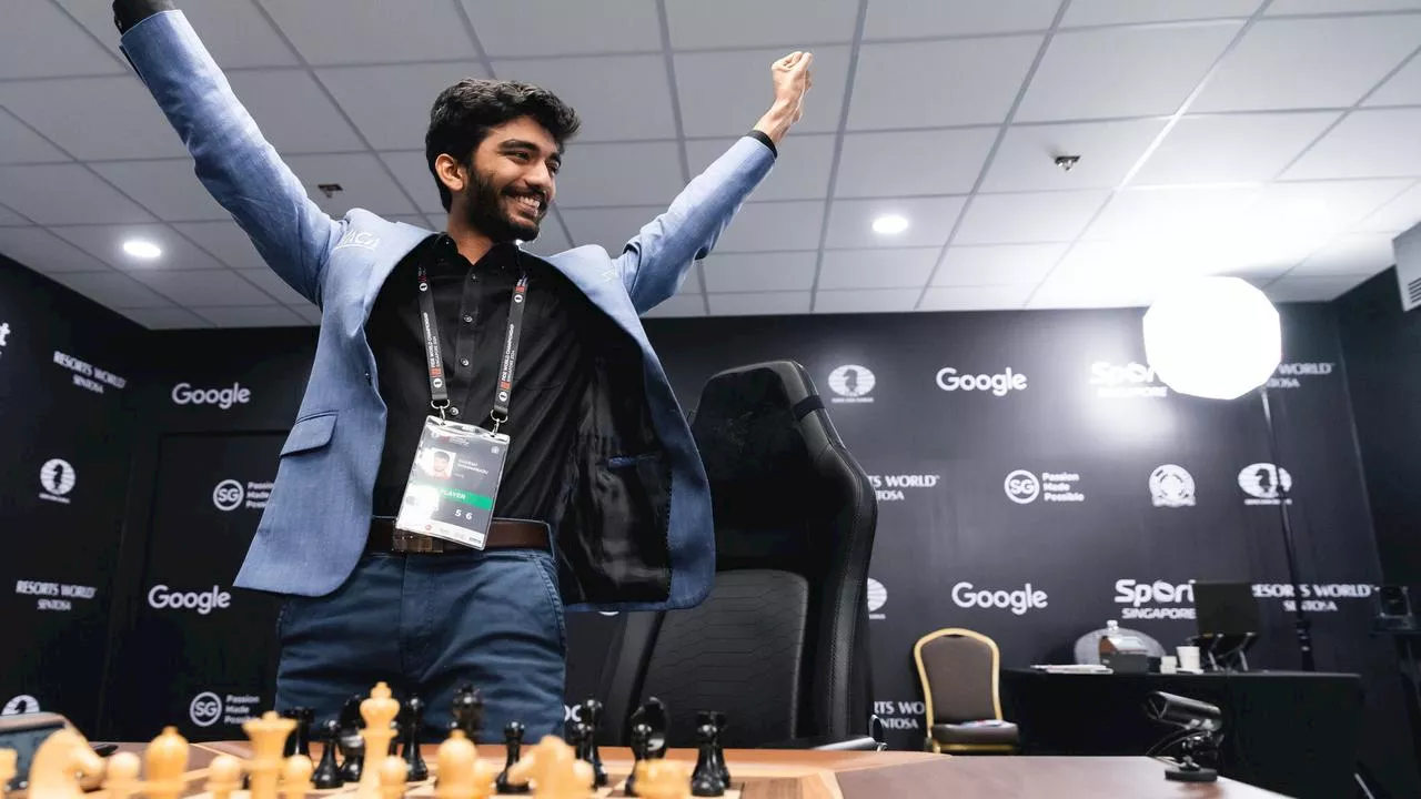 Gukesh krönt sich zum jüngsten Schach-Weltmeister