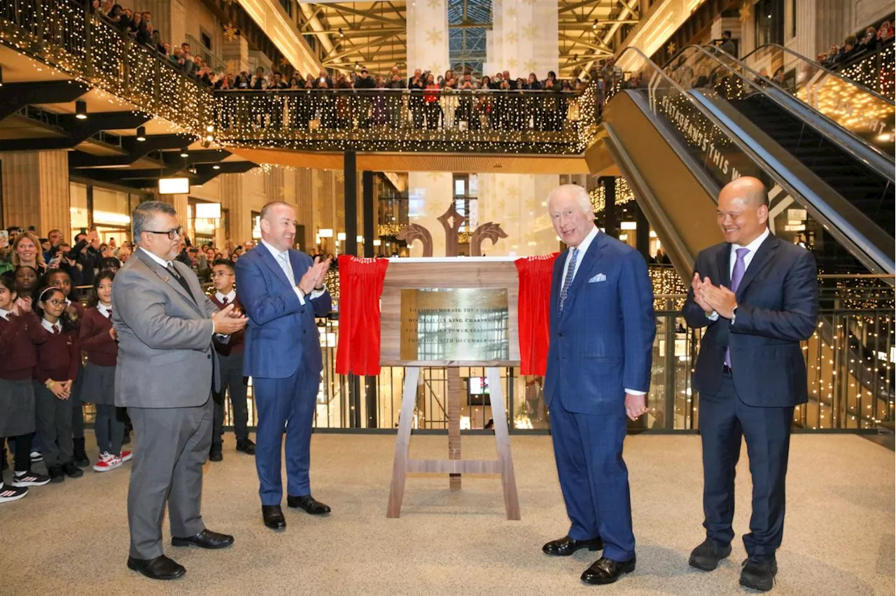 UK's King Charles III visits Christmas markets at M'sian-owned Battersea Power Station