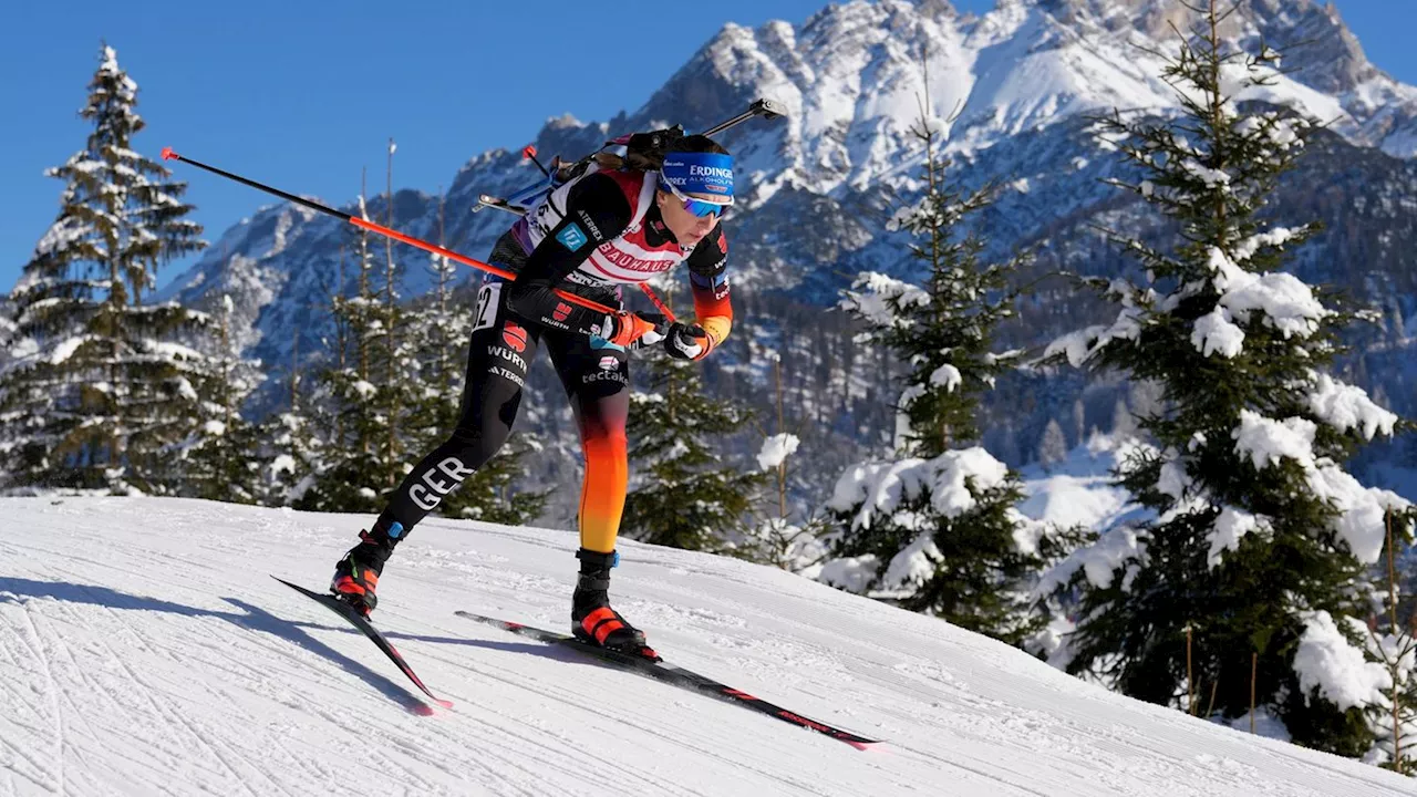 Biathlon-Weltcup in Österreich: Preuß stürmt mit zweitem Karrieresieg ins Gelbe Trikot