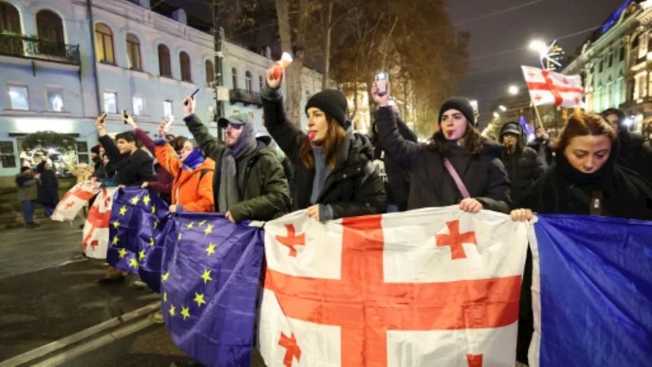 Erneut Proteste gegen russlandfreundliche Regierung in Georgien