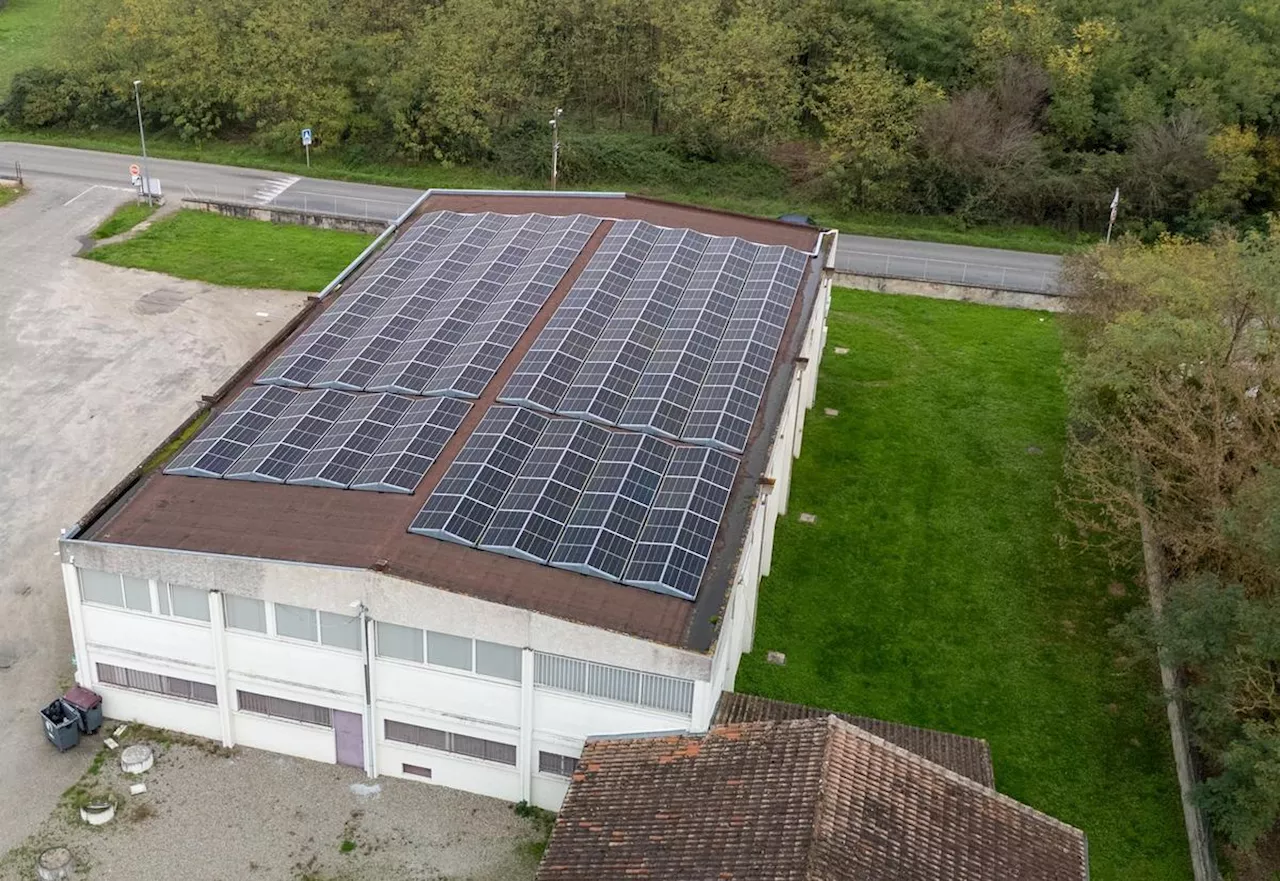 Albret : la quatrième centrale photovoltaïque du territoire a été inaugurée à Buzet