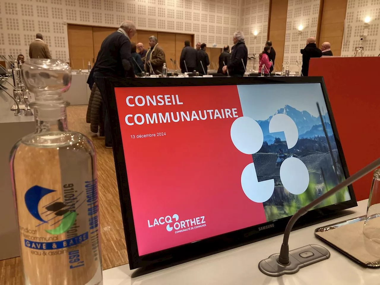 Communauté de communes de Lacq-Orthez : vers des investissements stables en 2025