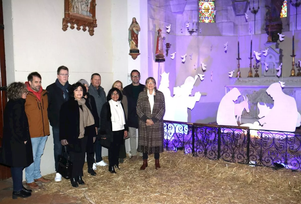 Puch-d’Agenais : une crèche tout en porcelaine dans l’église Saint-Pierre