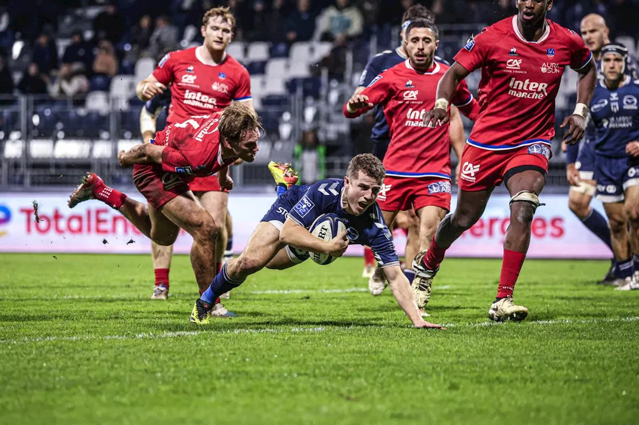 Rugby (Pro D2). Une seule mi-temps a suffi au SU Agen contre Aurillac