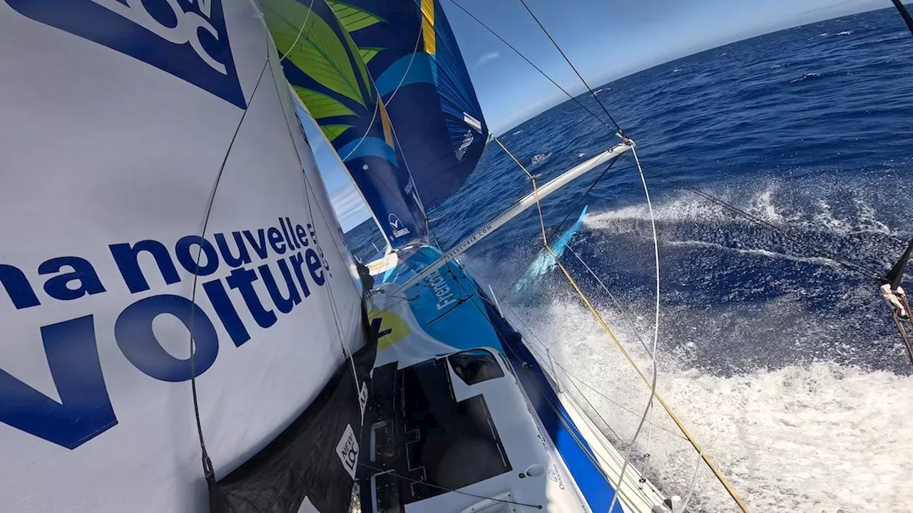 Vendée Globe : toujours loin devant, Charlie Dalin est entré dans l’océan Pacifique