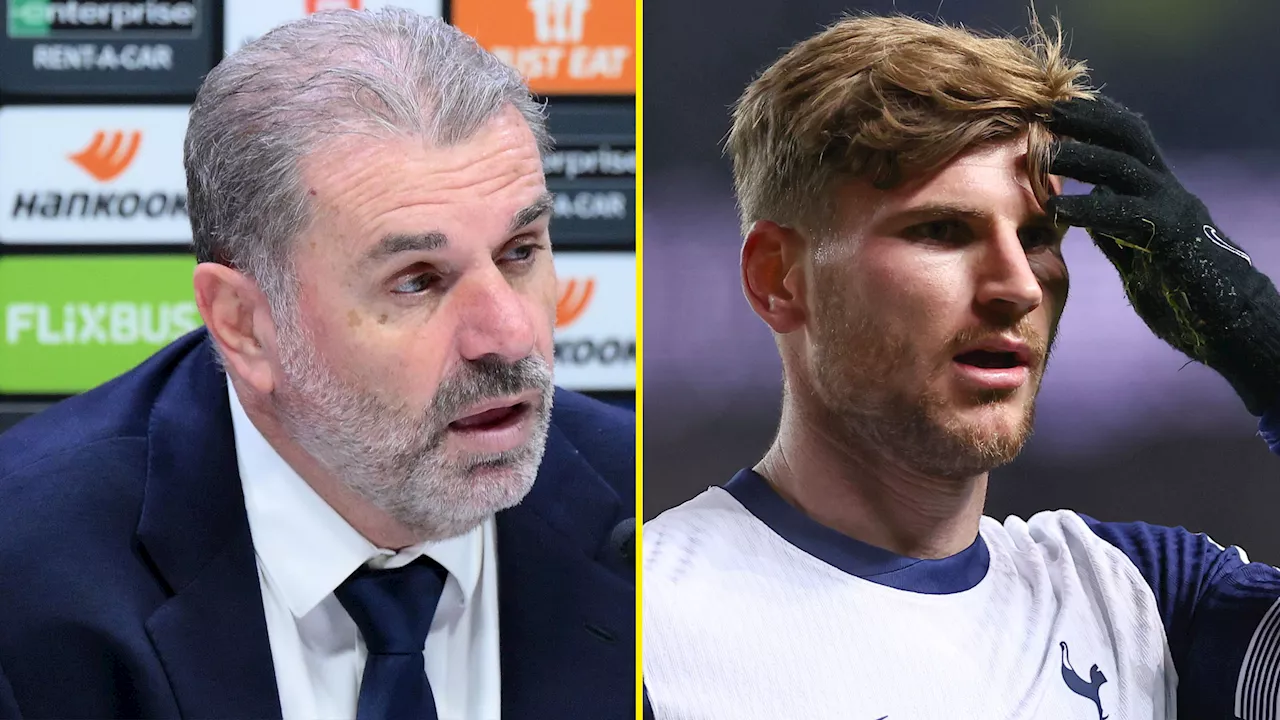 – Ange Postecoglou bemoans ‘mythical’ excuses as he doubles down on Timo Werner criticism...