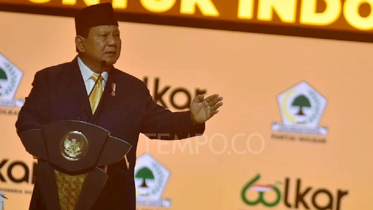 Usul DPRD Pilih Gubernur dan Bupati, Prabowo: Anggaran Pilkada Bisa Digunakan untuk Kebutuhan Rakyat