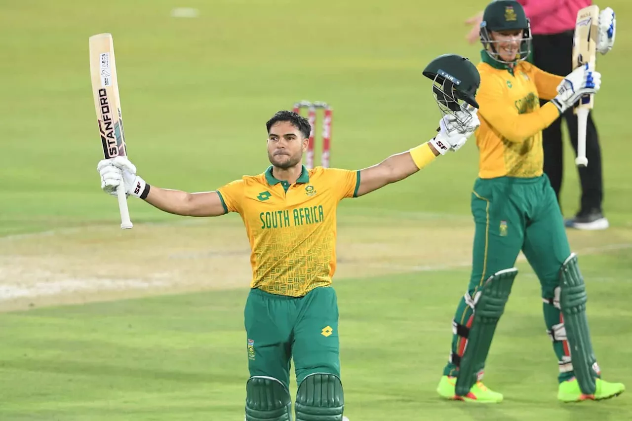 Reeza slams Proteas to T20I series win over Pakistan