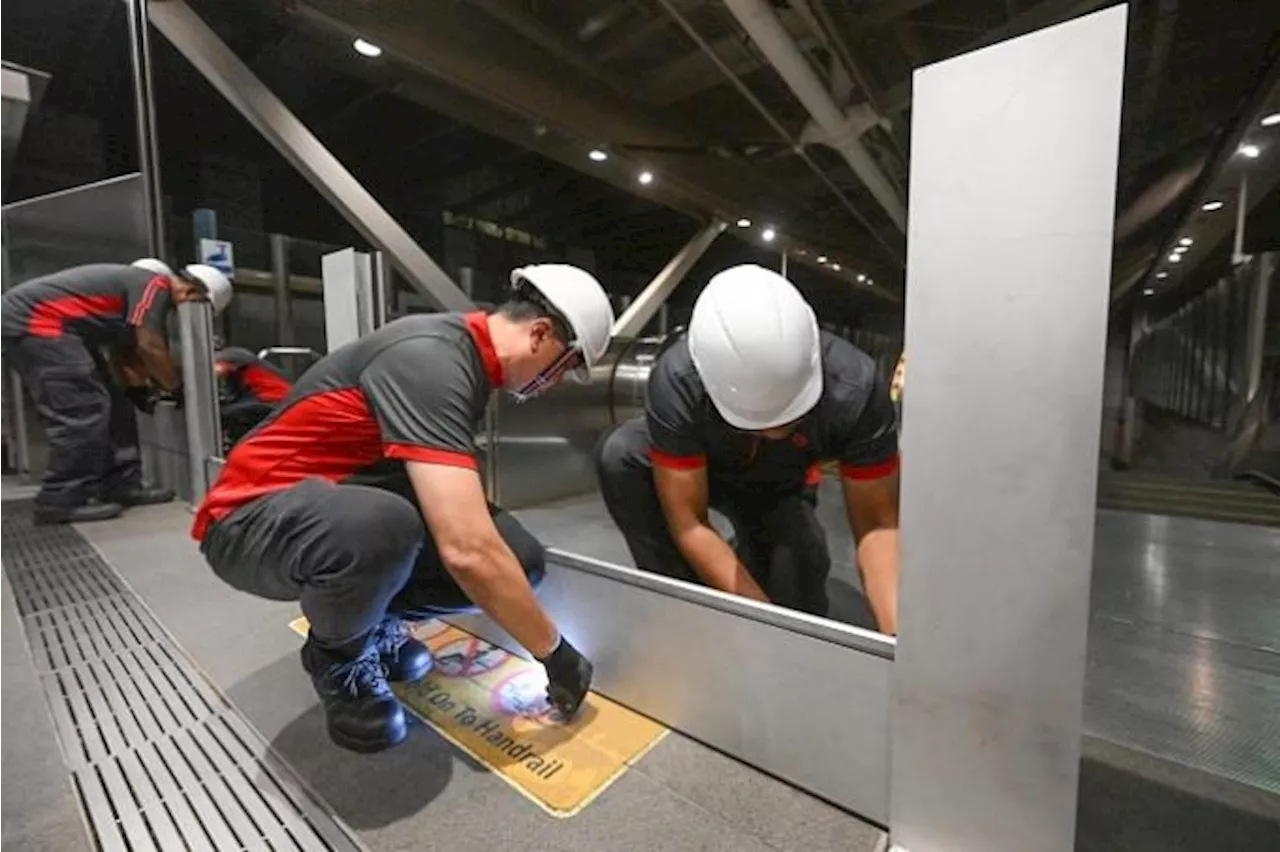 SMRT carries out exercise to counter flooding in stations