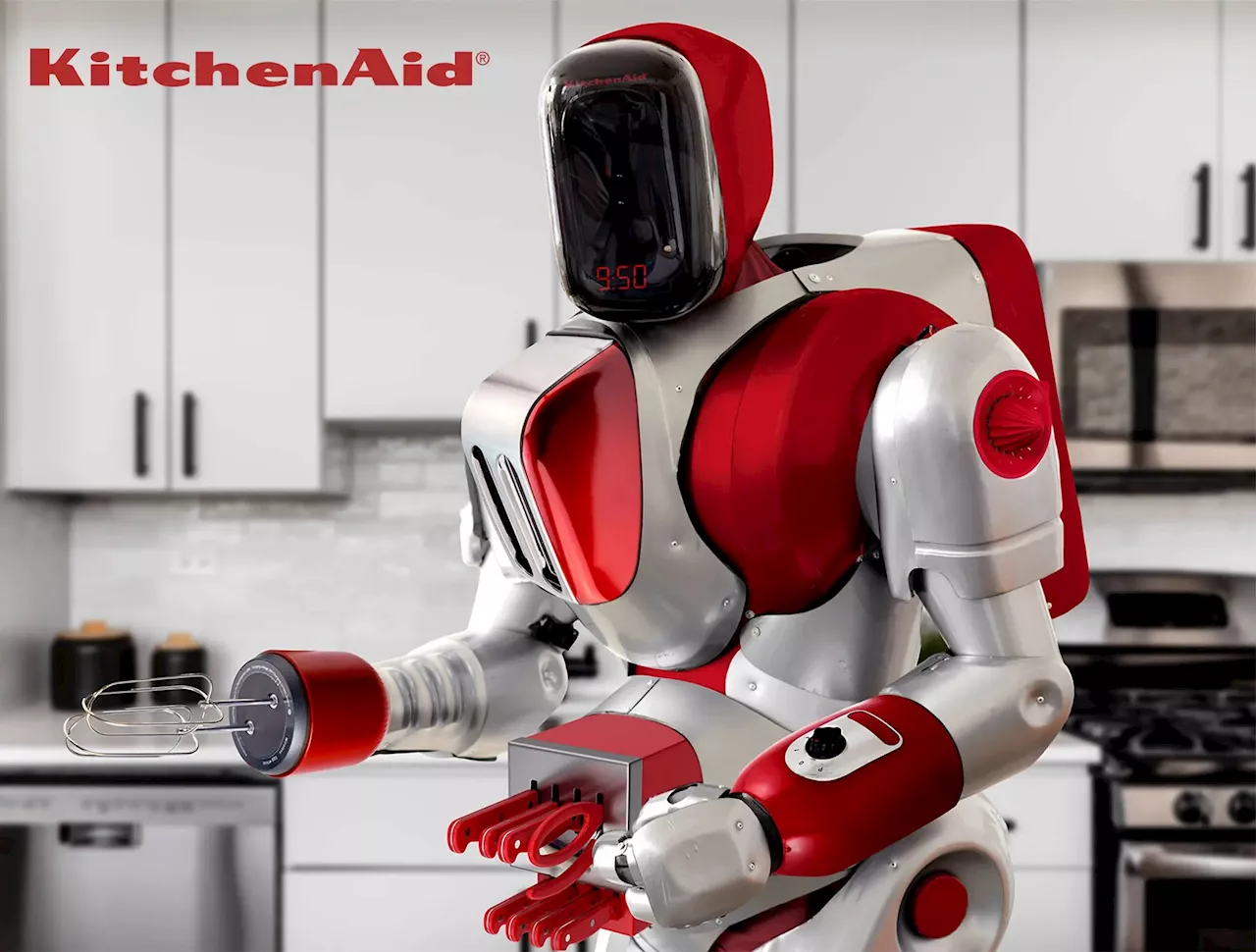 KitchenAid Unveils New Culinary Mech Suit