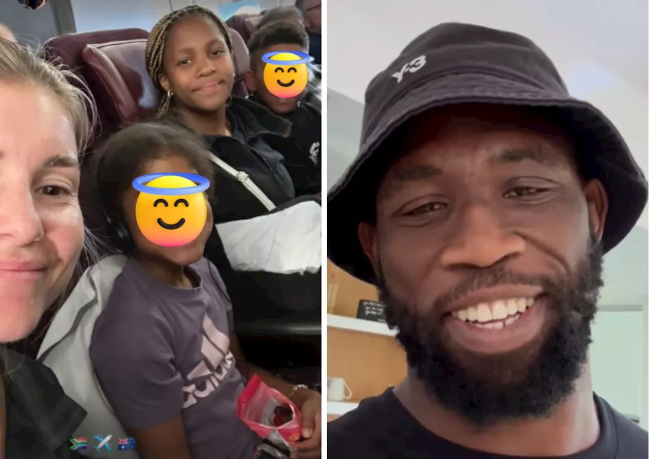 Rachel Kolisi jets off for family vacation – but where is Siya?