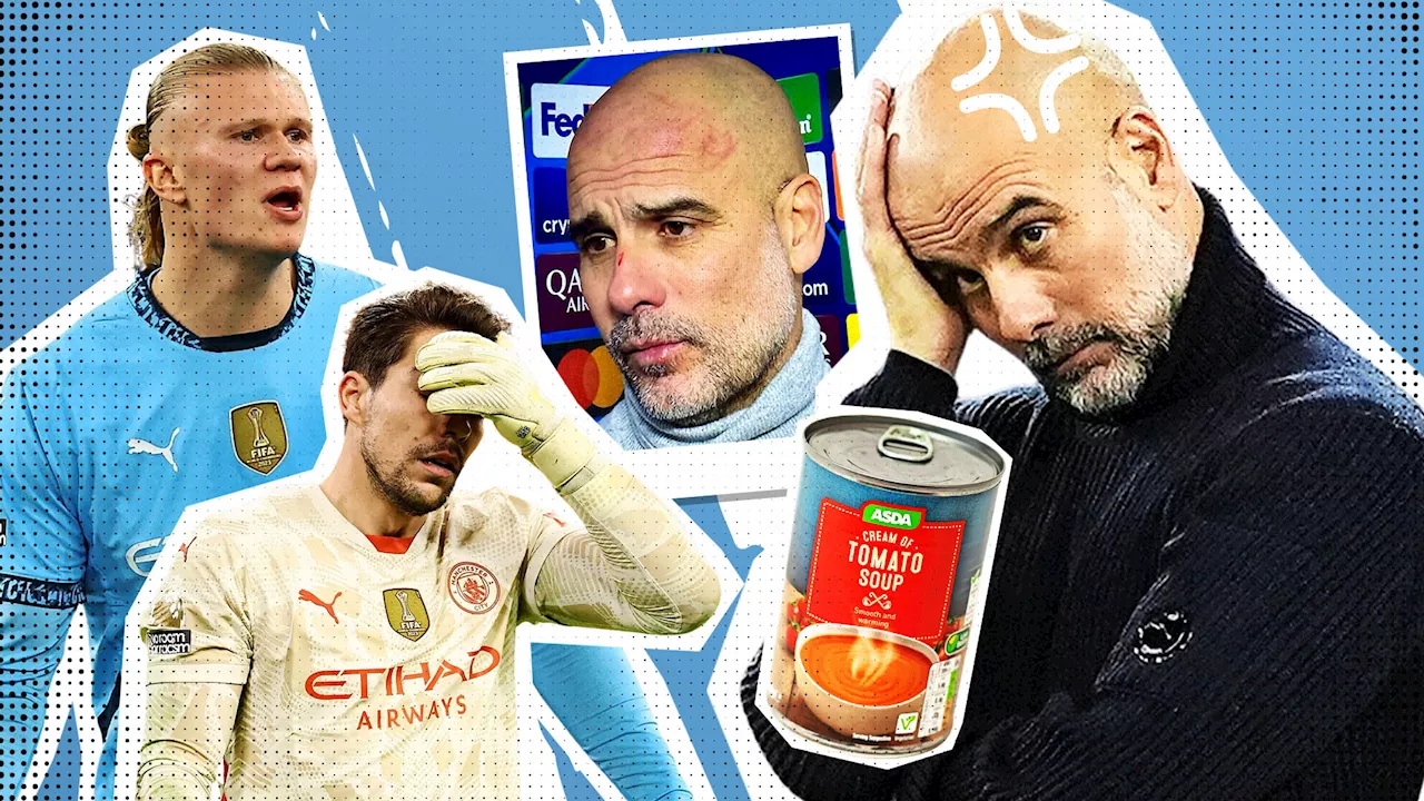 Inside the mind of Pep Guardiola as he suffers sleepless nights and lives on soup during horror Man City...