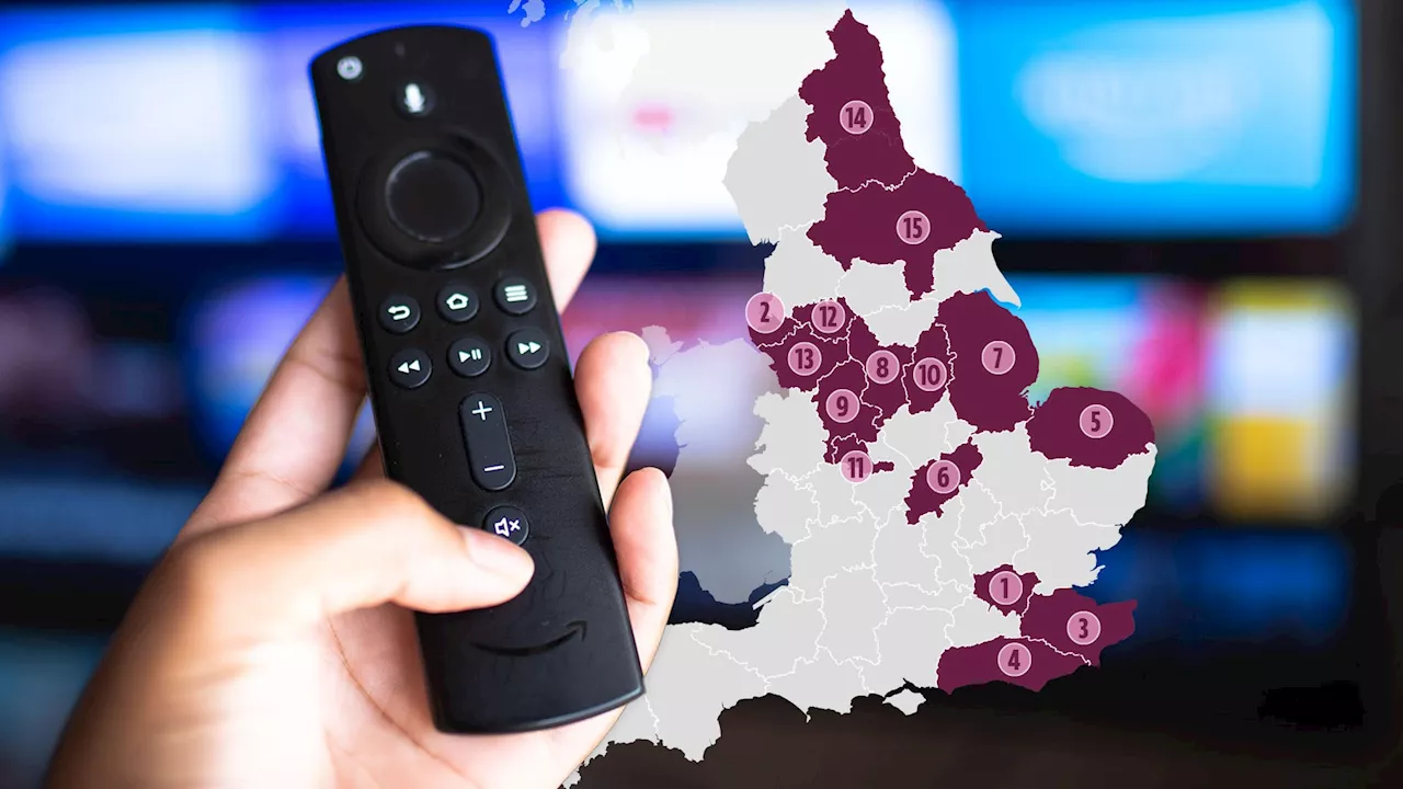 Map reveals areas targeted in ‘dodgy Firestick’ crackdown – as millions of Brits issued warning over illeg...