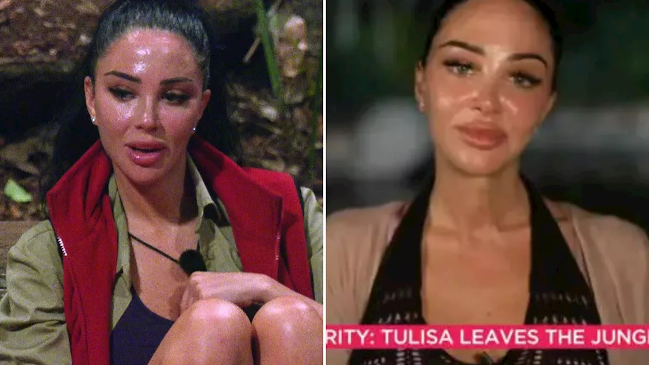 Tulisa pulls surprising I’m A Celeb u-turn just hours after fuelling feud rumours with ‘snub’...