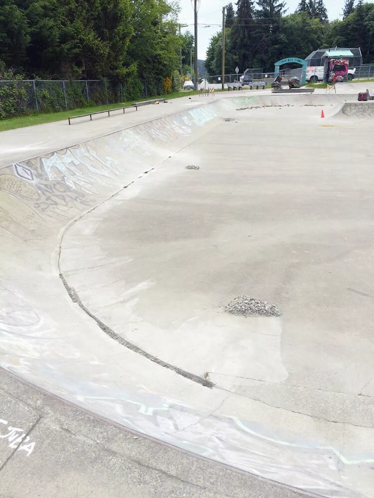 Sooke Skate Park closed after gaps, cracks found during assessment