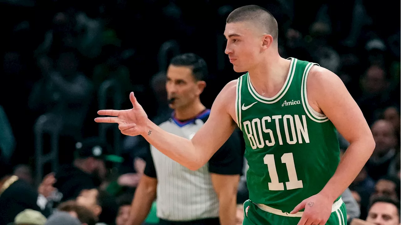 Pritchard hits seven three-pointers to help Celtics power past Pistons