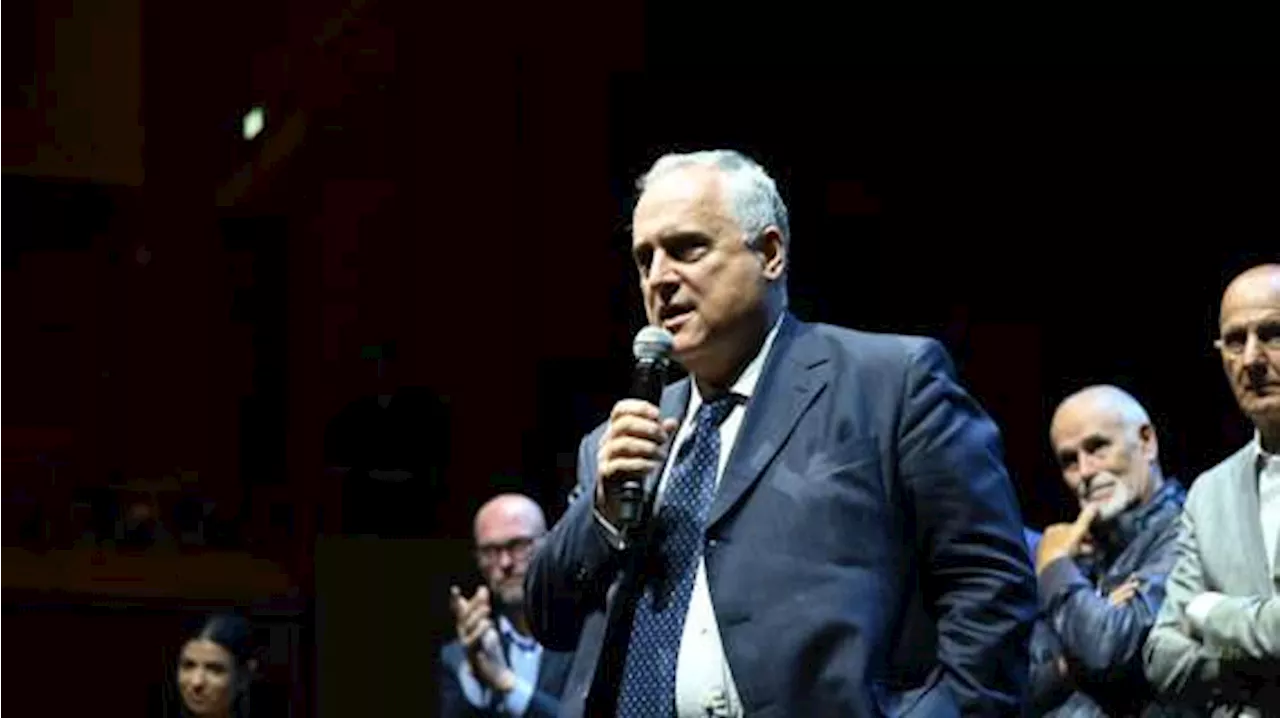 Lotito: 'Per il Flaminio investimento da 400 milioni. Vogliamo stadio da 50.000 posti'