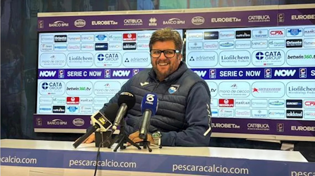 Pescara, Baldini: 'Resto solo se andiamo in Serie B. Merola da 9? Un po' come Mertens'