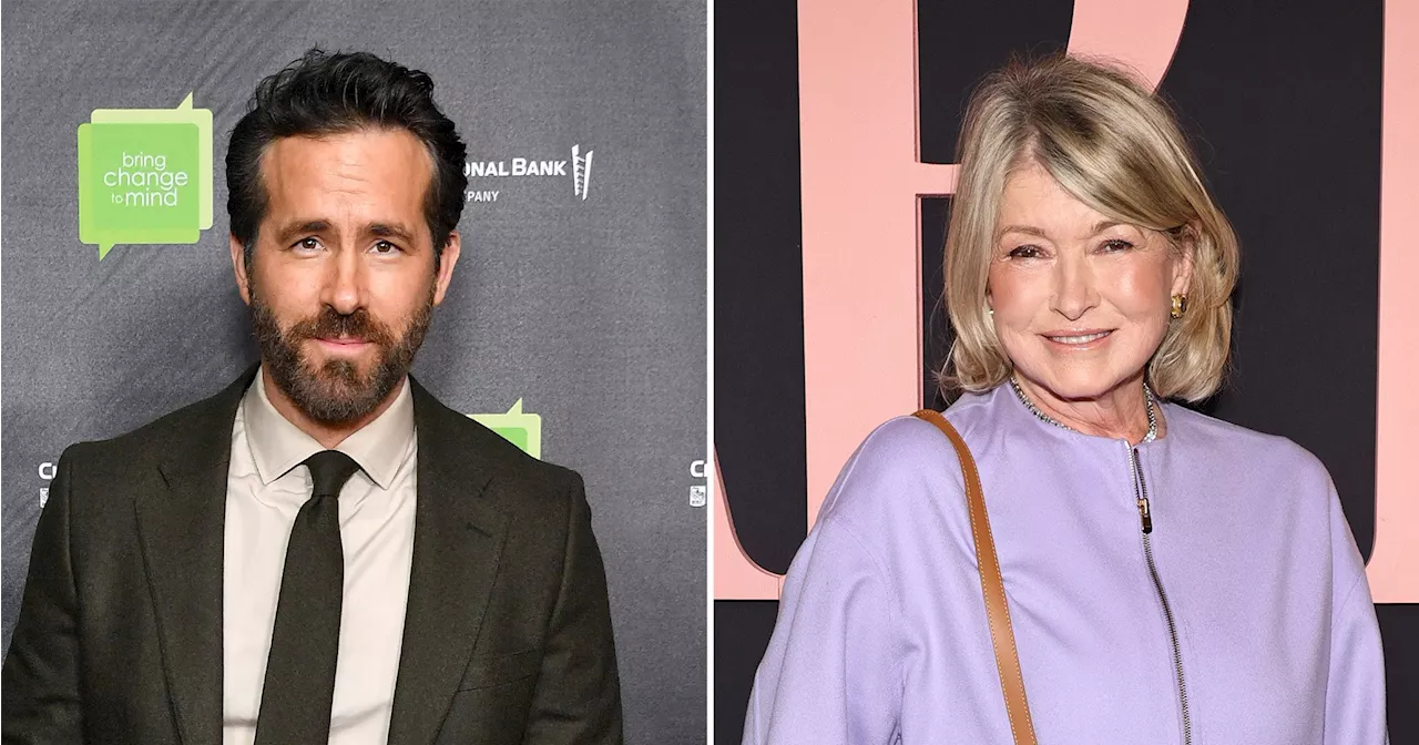 Ryan Reynolds Reacts to Martha Stewart Saying He Is Not Funny: 'Valid'