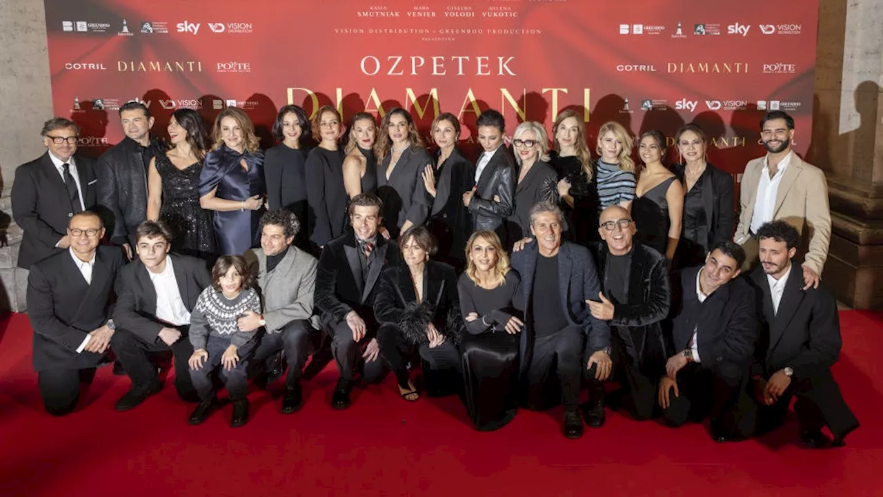 I Diamanti di Ozpetek illuminano Roma: tutte le stelle sul red carpet