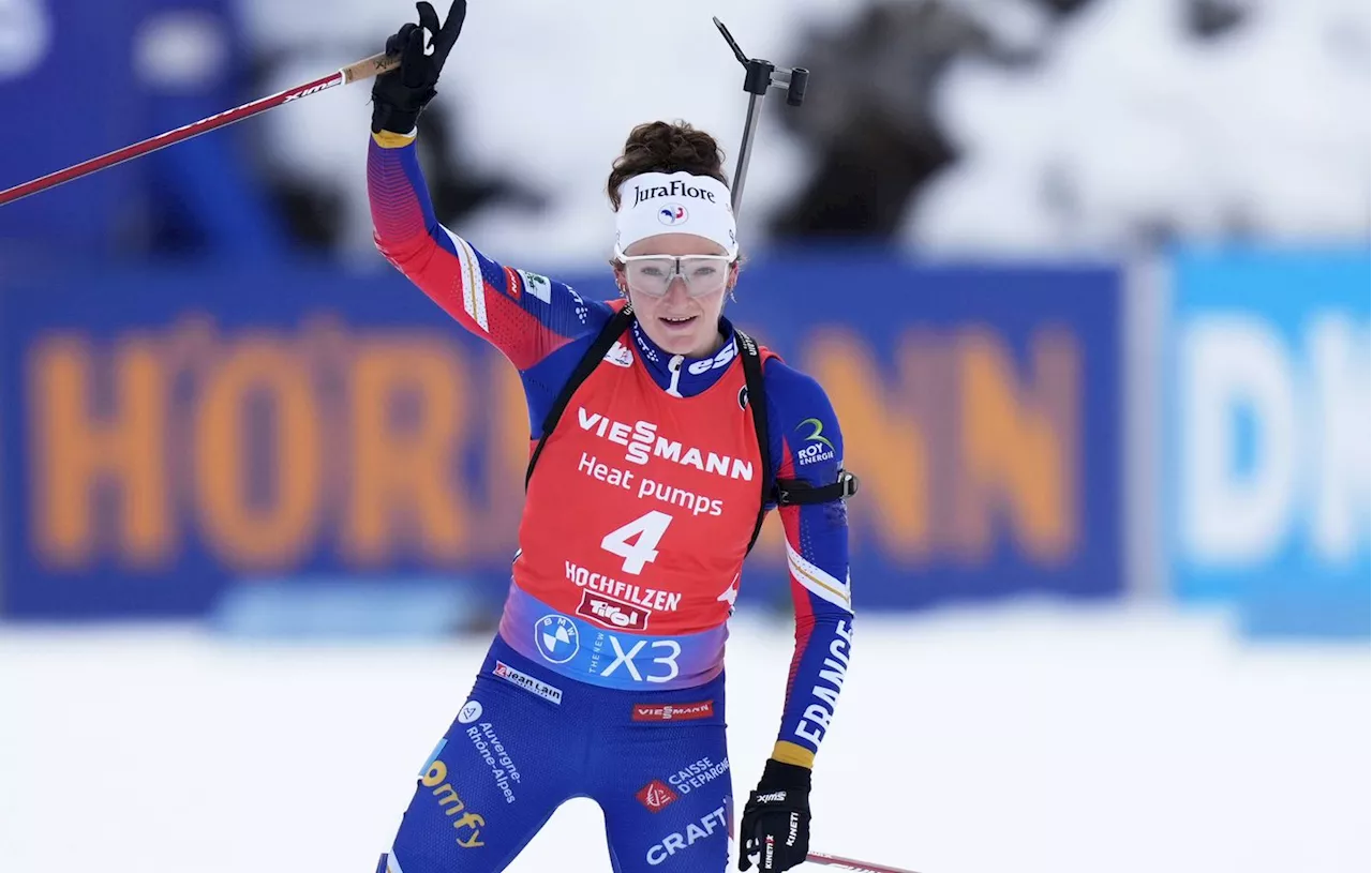 Hochfilzen : Lou Jeanmonnot écrase la concurrence et se rapproche au classement général