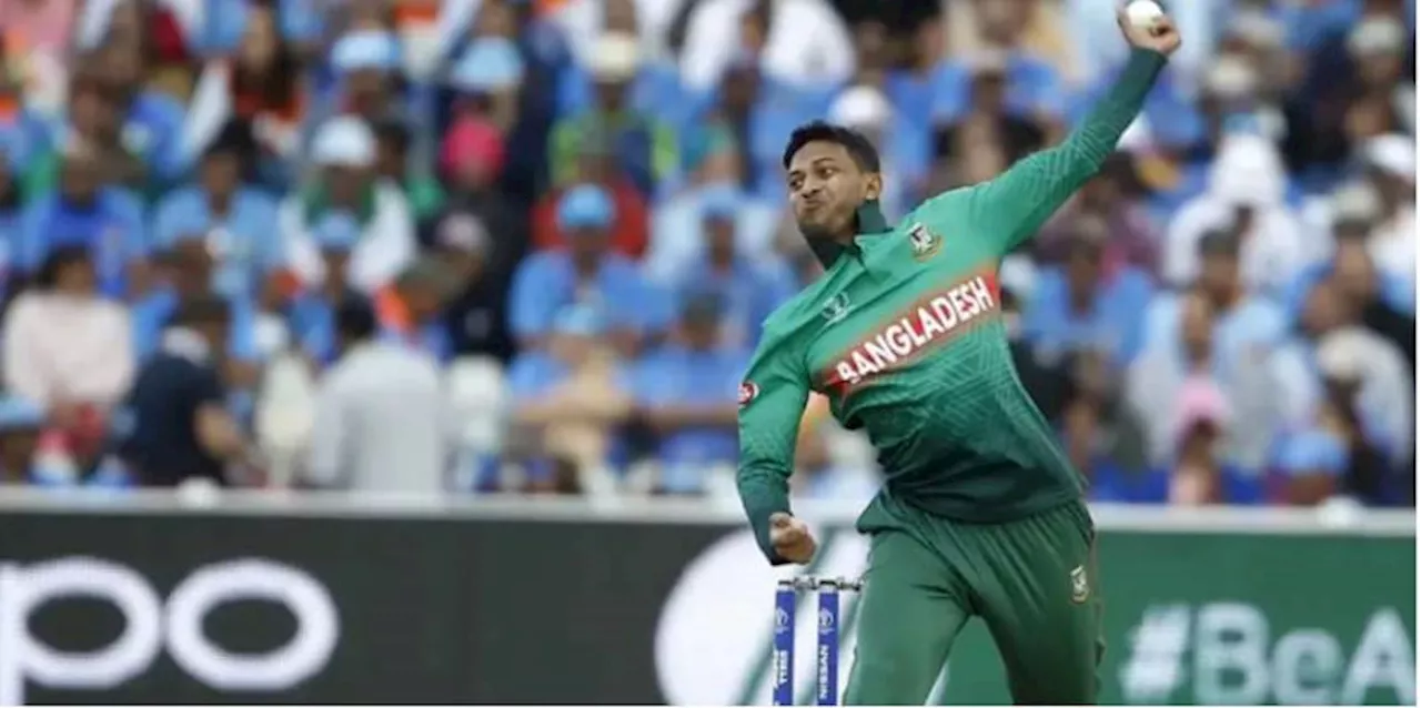 Shakib Al Hasan suspended from bowling in ECB organized competitions