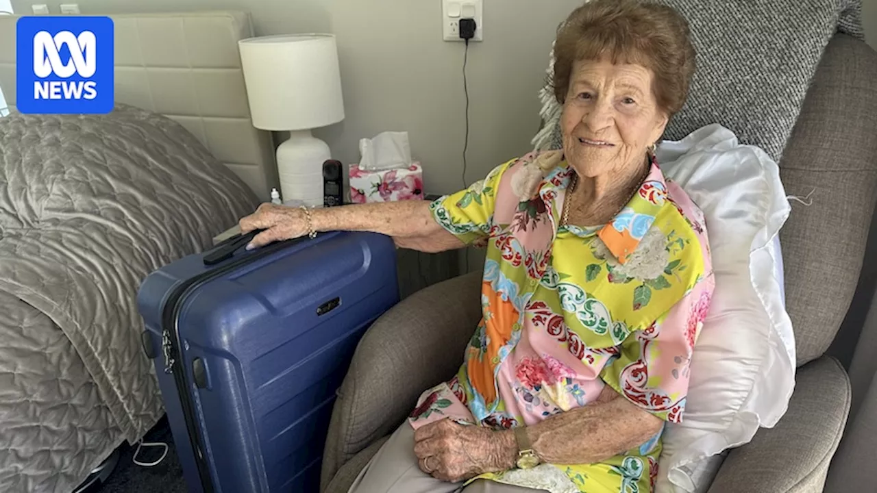 Gold Coast centenarian keen to keep travelling as long as she can